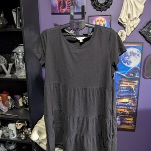 Time and Tru Black Mini Dress